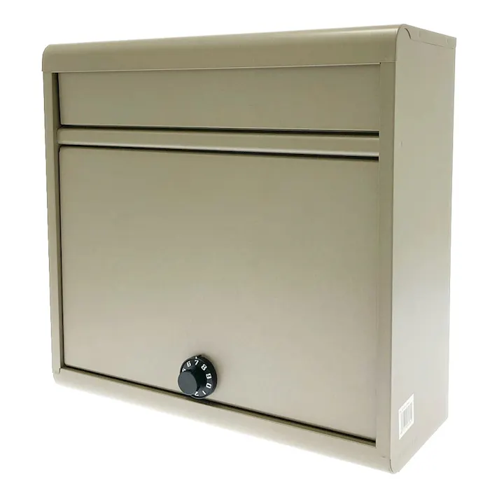 家庭用郵便ポスト チタングレー FH-614D(TGY) 幅37cm 高さ35cm 奥行14cm