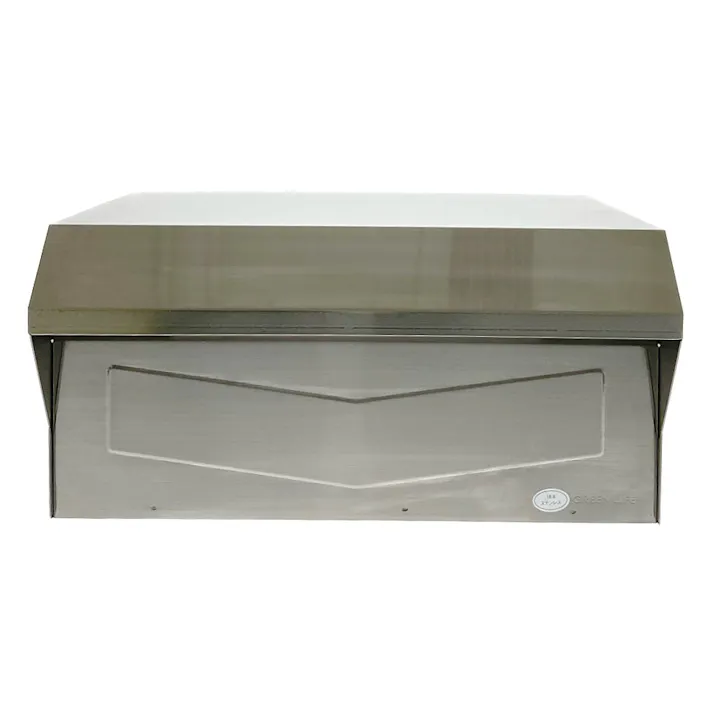 ステンレスポスト HS-400 郵便ポスト 幅39cm 高さ19cm 奥行30.5cm