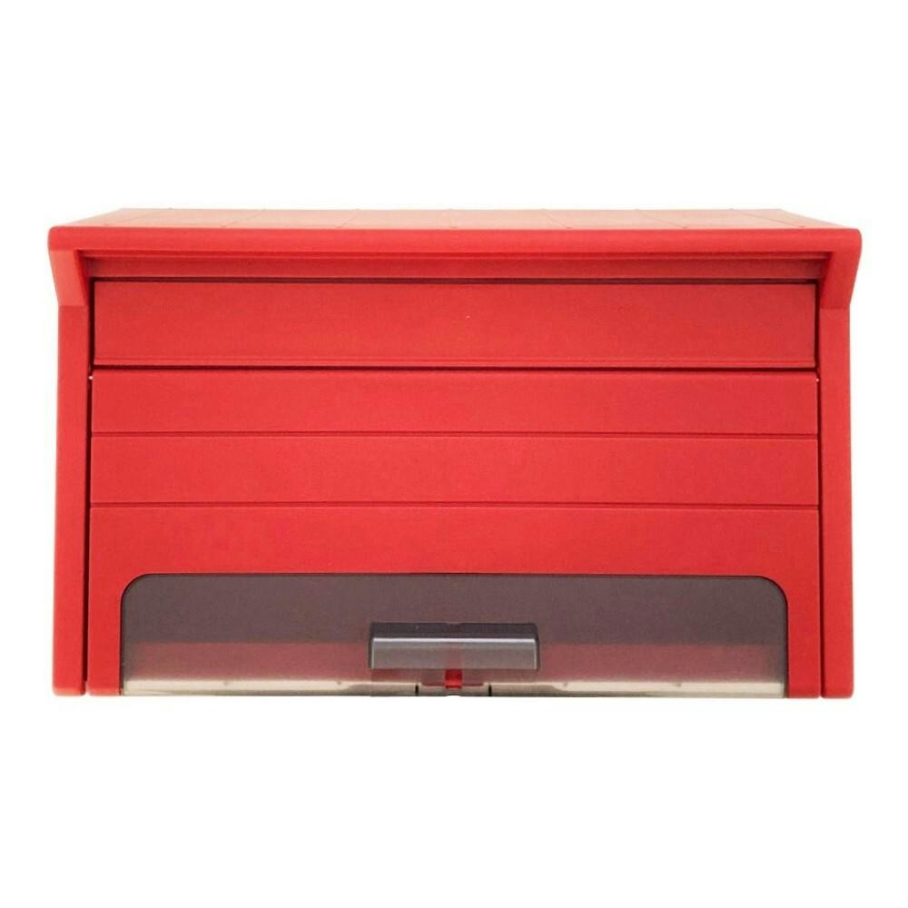 家庭用プラスチックポスト レッド PP-30(R) 郵便ポスト 幅39cm