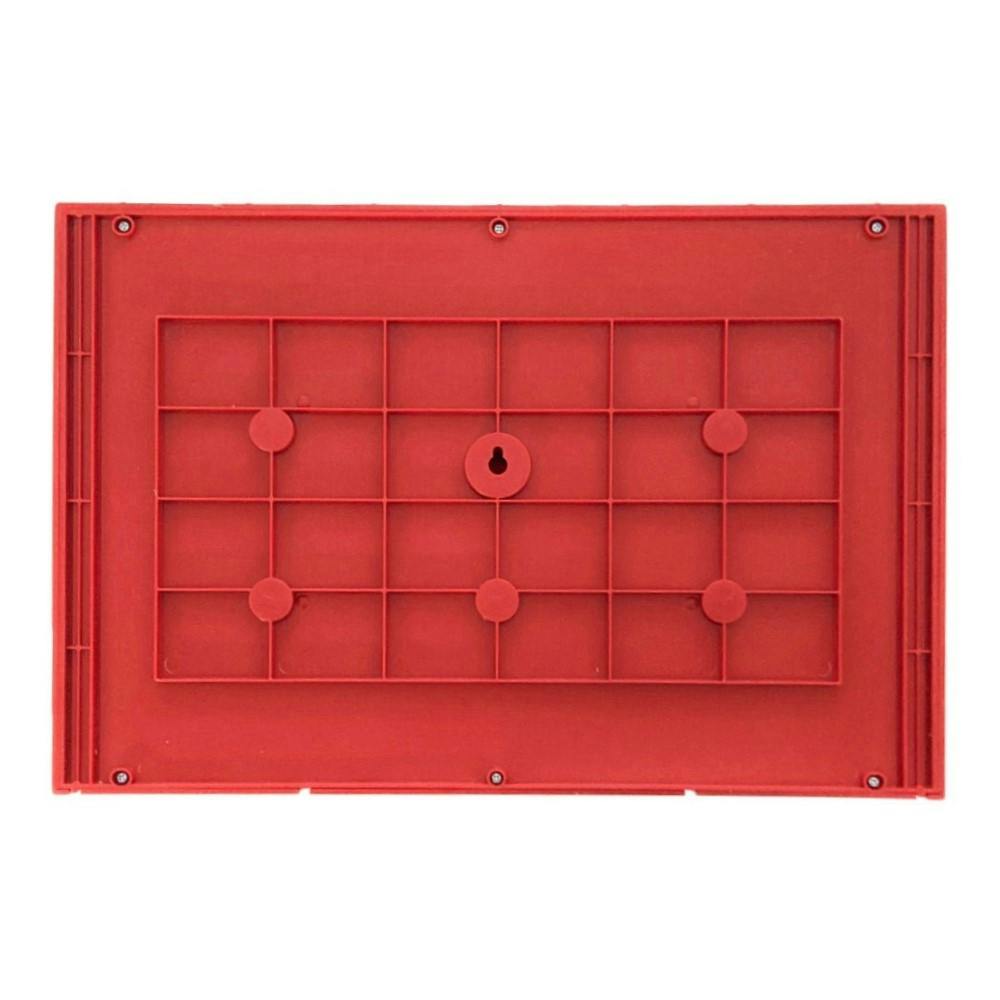 家庭用プラスチックポスト レッド PP-30(R) 郵便ポスト 幅39cm 高さ