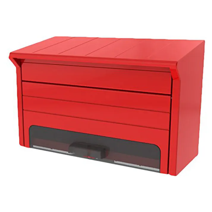 家庭用プラスチックポスト レッド PP-30(R) 郵便ポスト 幅39cm 高さ26cm 奥行18.8cm