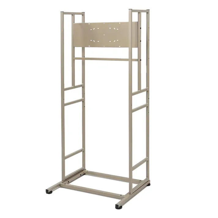 宅配ボックススタンド チタングレー TRS-01(TGY) 幅54cm 高さ122cm 奥行44.5cm(アジャスター含む)