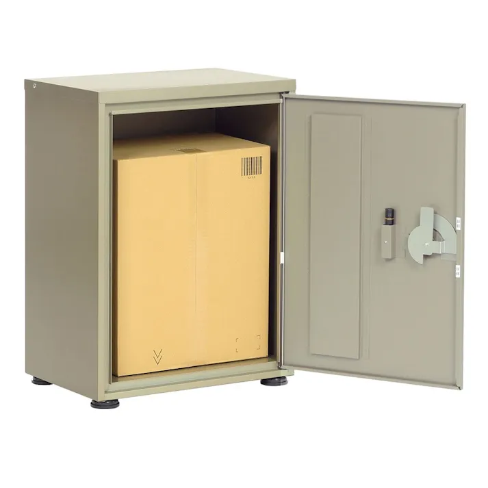 宅配ボックス レシーボ チタングレー TR-3465(TGY) 幅48cm 高さ67cm 奥行35.6cm(つまみ、アジャスター含む)