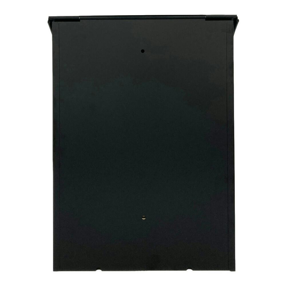 家庭用郵便ポスト 縦型スチールポスト マットブラック FH-20(MBK) 幅