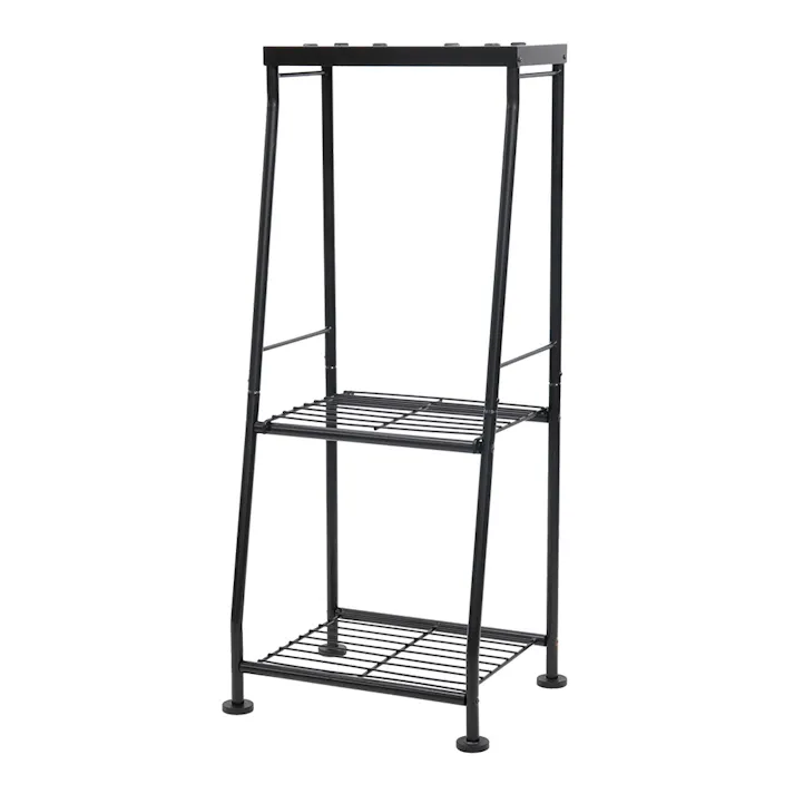 ポストスタンド マットブラック PS-04(MBK) 幅35cm 高さ83.5cm 奥行29cm