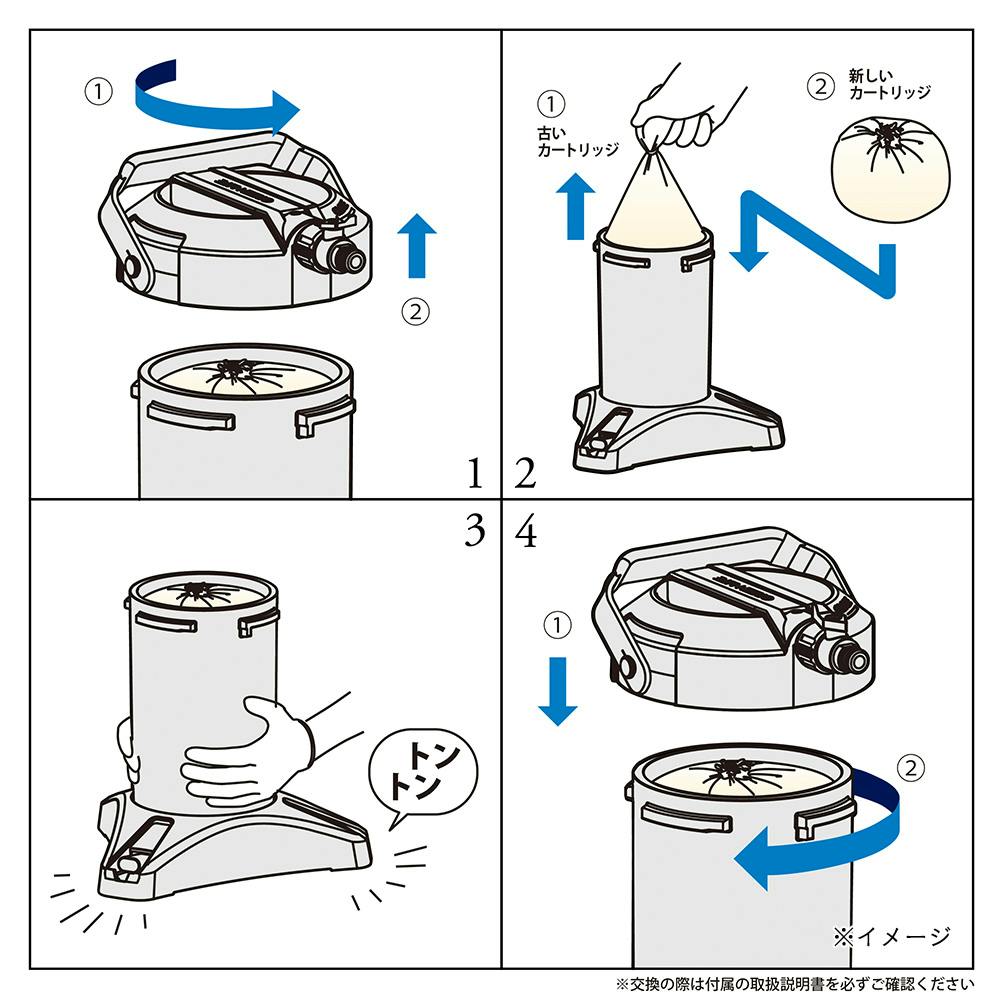 ピュアニッシュ 純水器交換用カートリッジ 2個入 JUC-02 | 洗車用品