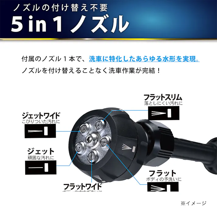 洗車高圧洗浄機 Gウォッシュプラス ブラック KSS-GWP7