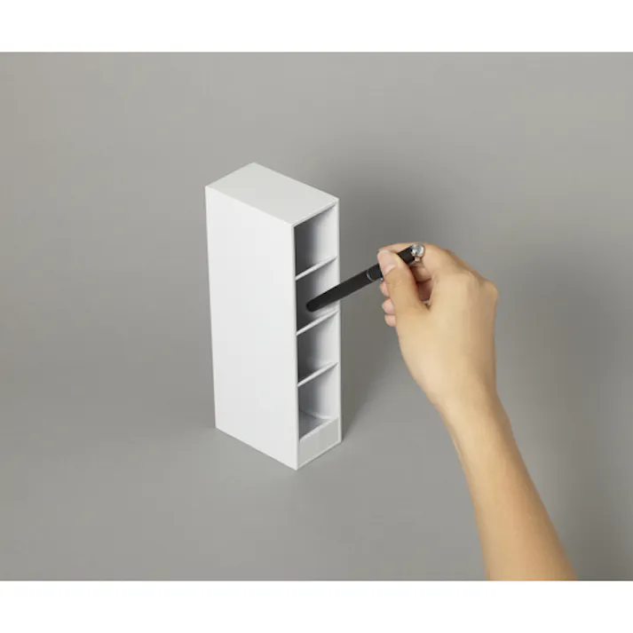 【CAINZ-DASH】カール事務器 ペンスタンド ツールスタンド(S) ホワイト TS-001-W【別送品】