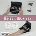 【CAINZ-DASH】カール事務器 手提げ金庫　キャッシュボックス　ＣＢ－８２５０－Ｕ　ライトグリーン　Ａ６サイズ CB-8250-U【別送品】