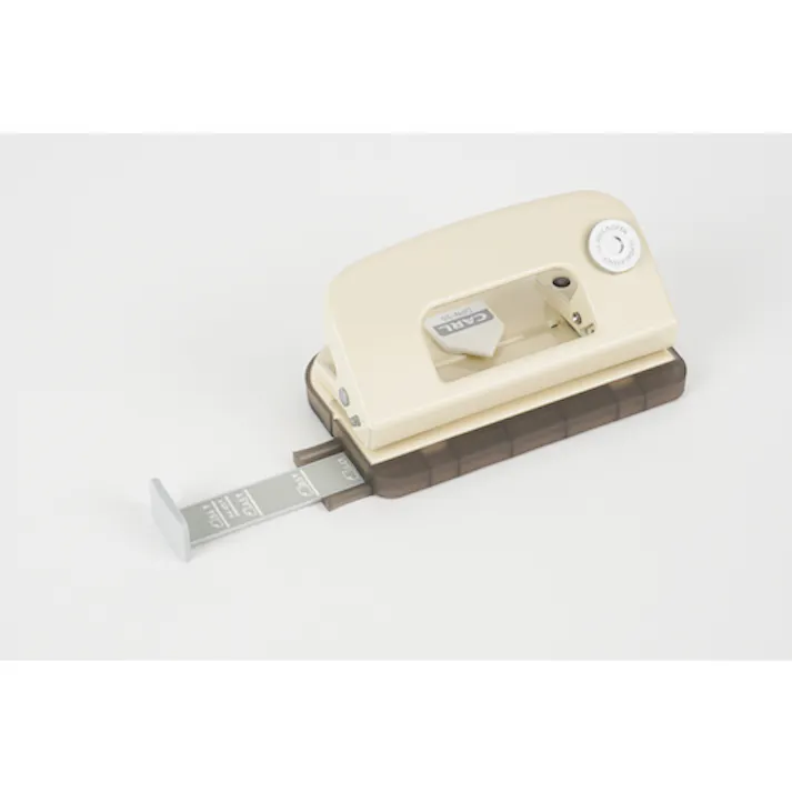 【CAINZ-DASH】カール事務器 2穴パンチ デコレ・パンチ クリーム DPN-35-I【別送品】