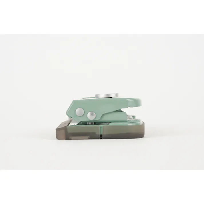 【CAINZ-DASH】カール事務器 2穴パンチ デコレ・パンチ ライトグリーン DPN-35-U【別送品】