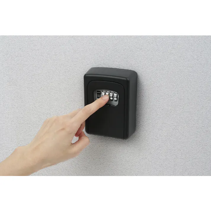 【CAINZ-DASH】カール事務器 キーボックス(壁取り付けタイプ) ブラック CKB-S02-K【別送品】