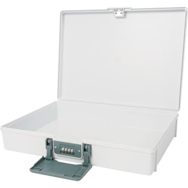 【CAINZ-DASH】カール事務器 保管ボックス　ホワイト　Ａ４サイズ収納 HBP-200-W【別送品】