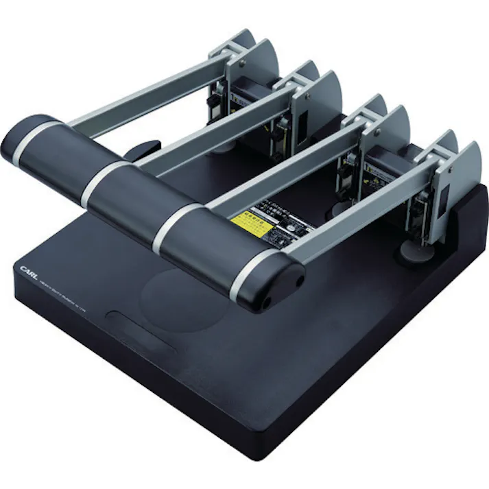 【CAINZ-DASH】カール事務器 4穴強力パンチ No.124N 穿孔枚数165枚 NO.124N【別送品】