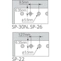 【CAINZ-DASH】カール事務器 パンチ　グリッサー　ＳＰ－２２ SP-22【別送品】