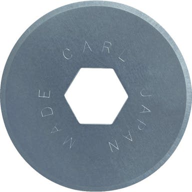 【CAINZ-DASH】カール事務器 ディスクカッター替刃（丸刃フッ素コート）　Ｋ－１８ K-18【別送品】