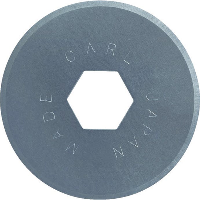 【CAINZ-DASH】カール事務器 ディスクカッター替刃（丸刃フッ素コート）　Ｋ－１８ K-18【別送品】