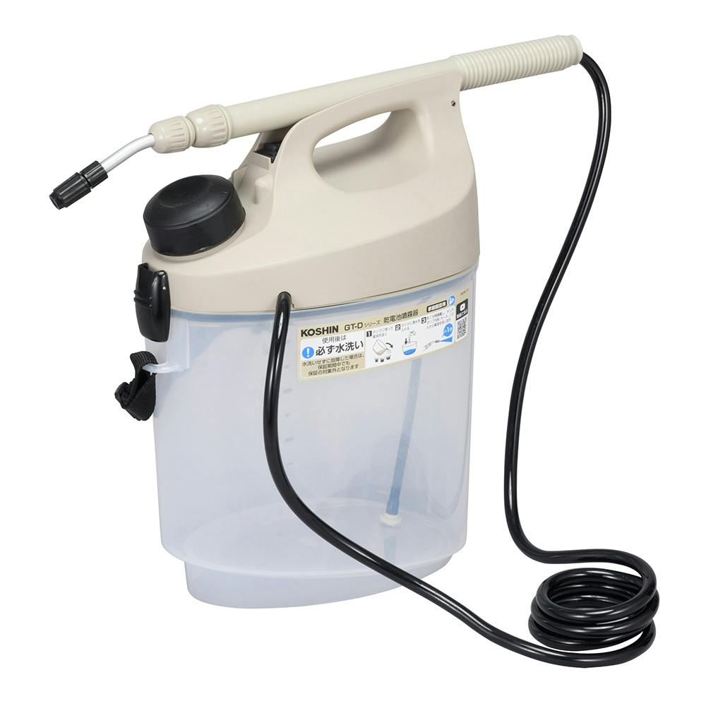 乾電池式噴霧器 5L GT-5D | 噴霧器・スプレー 通販 | ホームセンターの