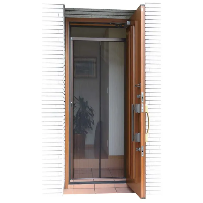 ノーカットロータリー網戸2 NC2-20(取付高さ212~240cm、幅50~94cm)【別送品】