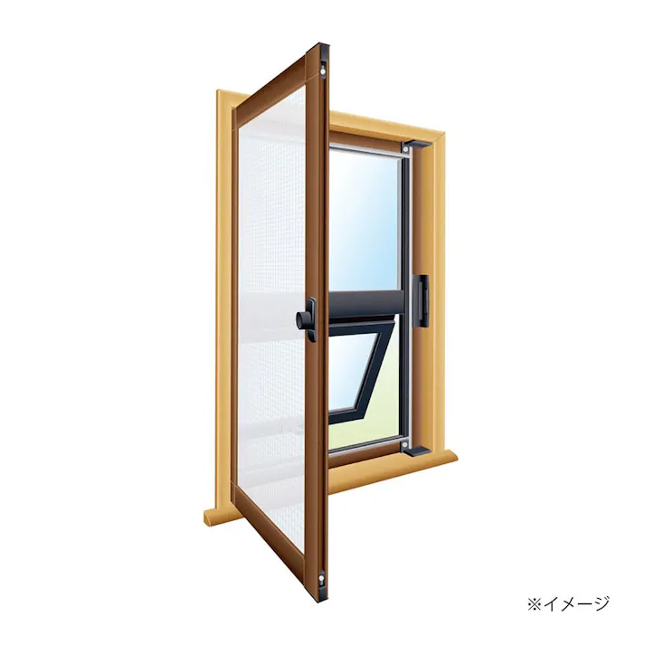 OKアミド 内開きアミド シルバー小 US-056