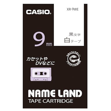 カシオ ネームランドテープ XR-9WE