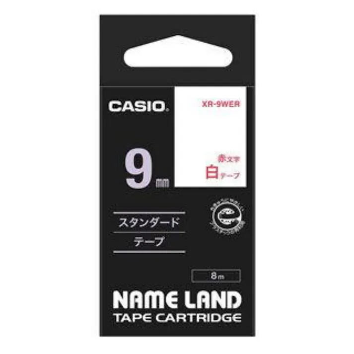 カシオ ネームランドテープ XR-9 WER