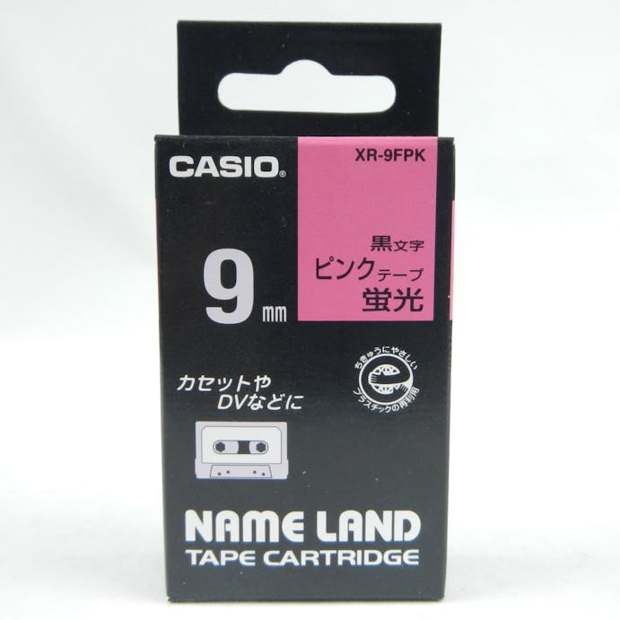 カシオ ネームランドテープ ＸＲ－9ＦＰＫ