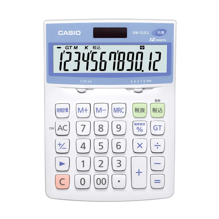 カシオ デスク電卓 DW-122CL-N