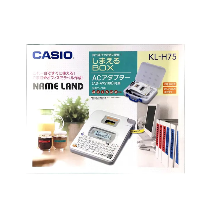 カシオ ネームランド KL-H75