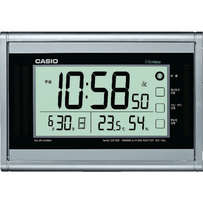 【CAINZ-DASH】カシオ計算機 電波置き・掛け時計 IDS-160J-8JF【別送品】