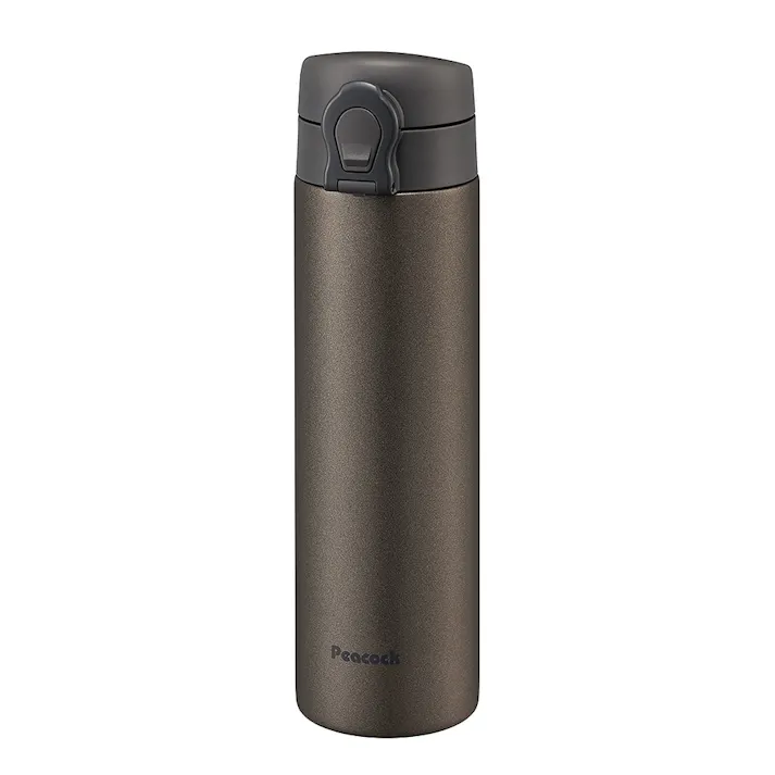 ワンタッチマグボトル 500ml ブラウン AKF-50
