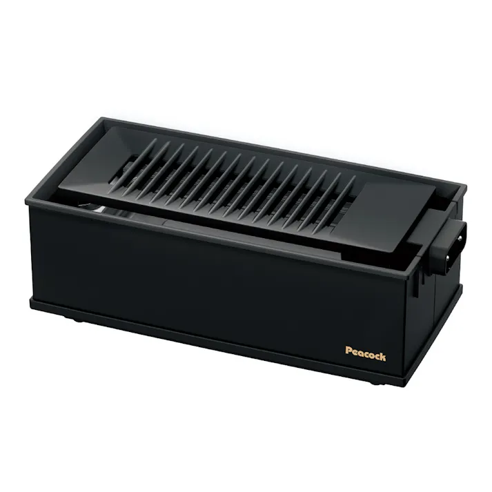 ピーコック魔法瓶 電気炉端焼き器 DINING炉端 ブラック WLV-50