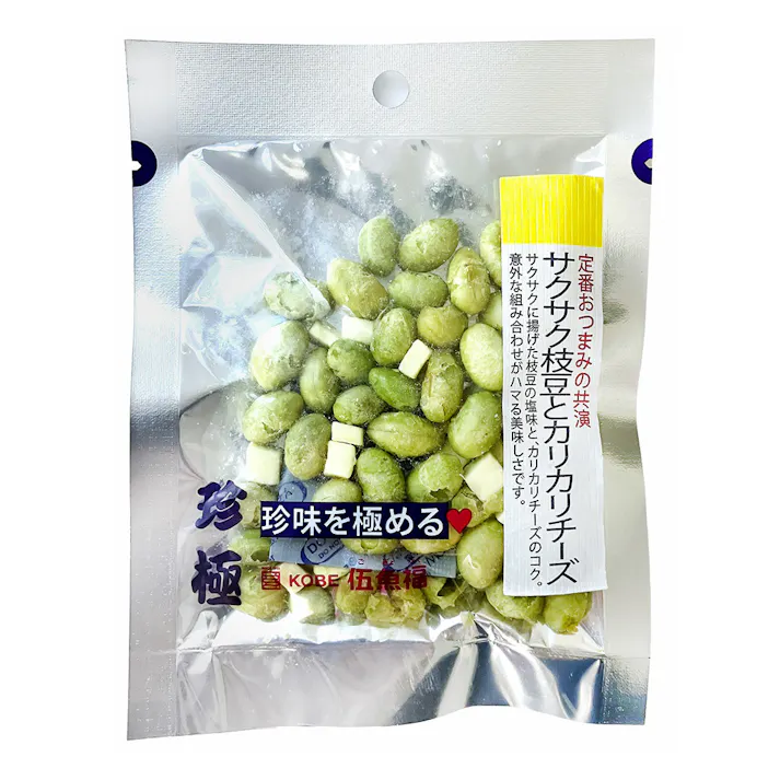 伍魚福 一杯の珍極 サクサク枝豆とカリカリチーズ 20g