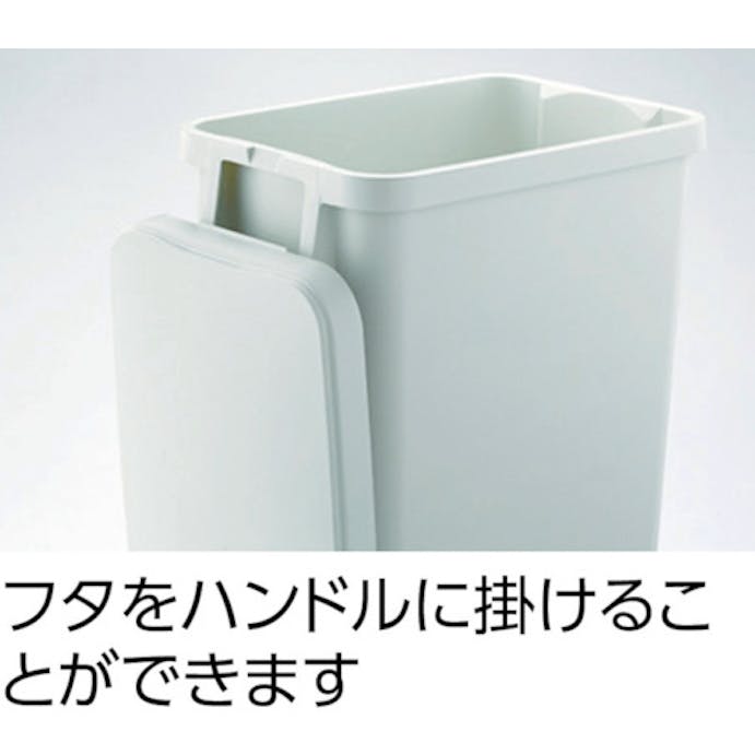 【CAINZ-DASH】リス 厨房用キャスターペール７０Ｌ　排水栓付　ブルー GGYK006【別送品】