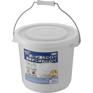 シールバケツ 9型 グレー