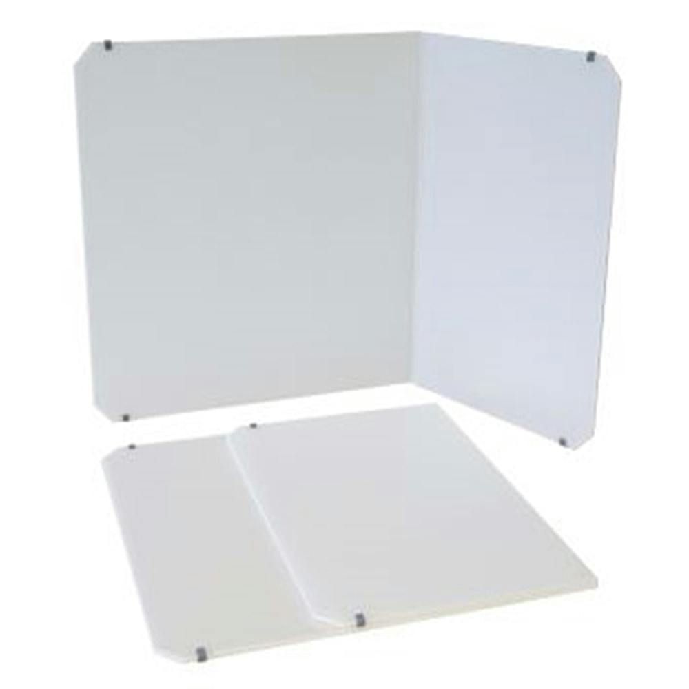 折りたたみ卓上パーティション モバイルウォール片サイド 59型