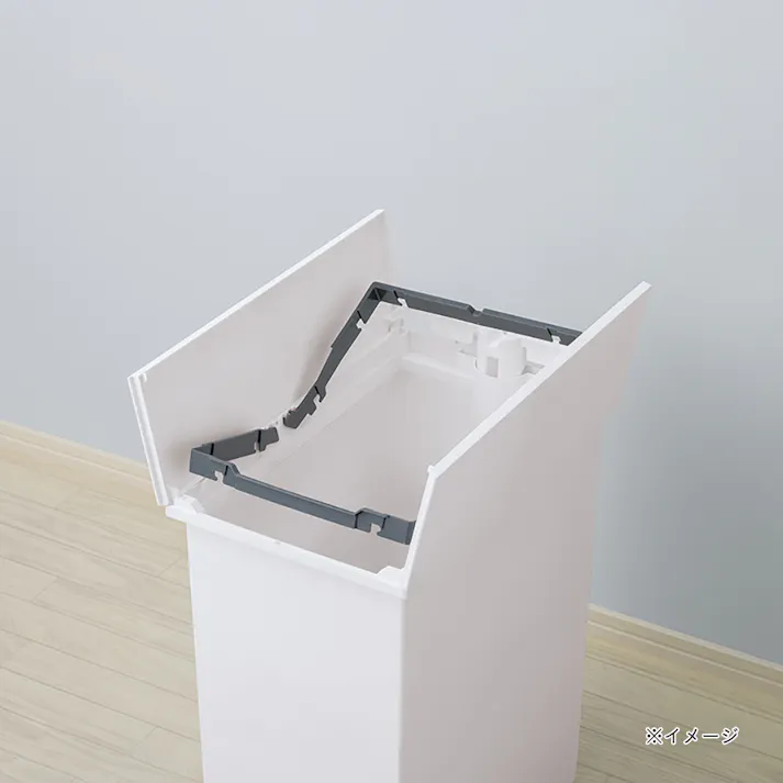 棚下ペダルダスト35L ダークグレー