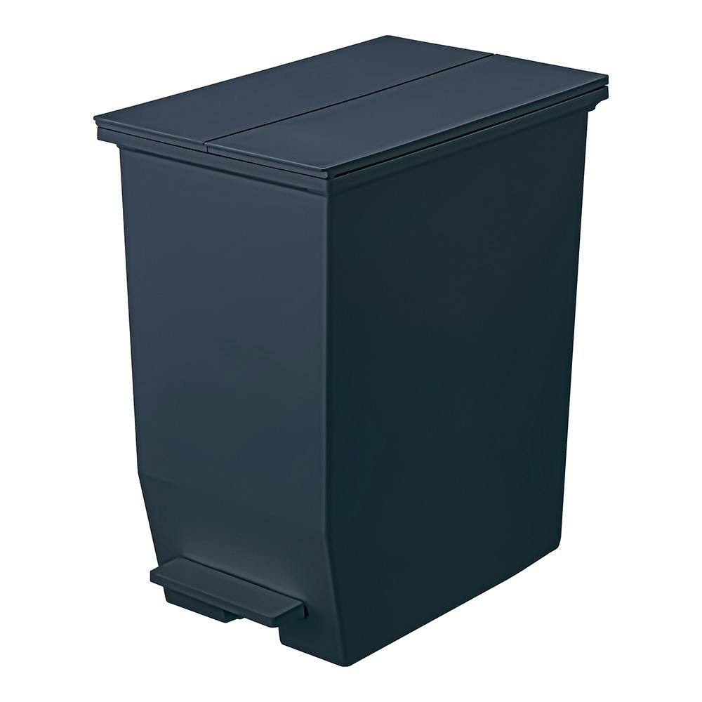 棚下で使えるダストボックス 45L ネイビー | ゴミ箱・分類容器 