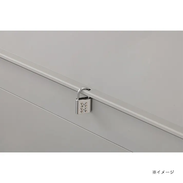 サスティメイド屋外ボックス ライトグレー 250L 幅85cm 奥行45cm 高さ83.5cm