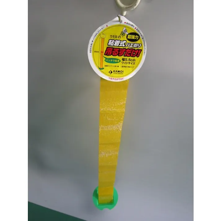 【CAINZ-DASH】カモ井加工紙 吊るすだけ 粘着式ハエ取り TSURUSUDAKE【別送品】