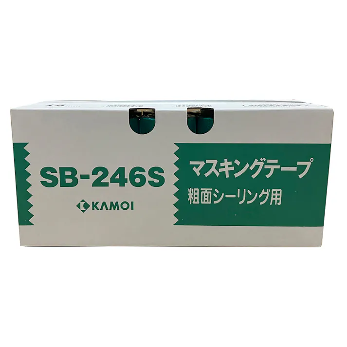 カモイ マスキングテープ SB-246S 粗面シーリング用 18mm×18m SB246SJAN-18C 小箱