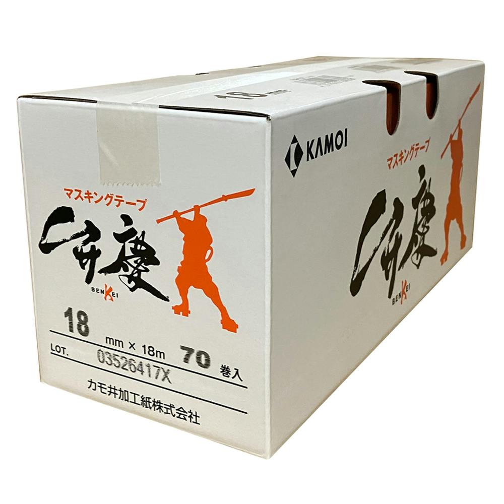 カモイ 弁慶 マスキングテープ 18mm×18m 小箱 | ペンキ（塗料）・塗装