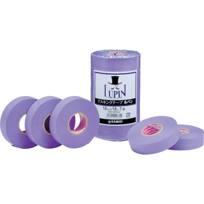 【CAINZ-DASH】カモ井加工紙 マスキングテープ建築用(4巻入) LUPIN-30【別送品】