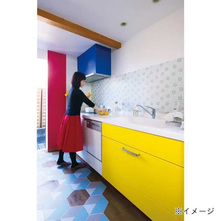 カモ井加工紙 mt CASA SHEET 壁用 タイル六角形 230mm 角3枚入