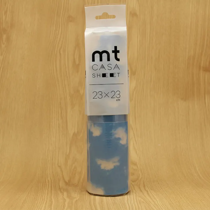 カモ井加工紙 mt CASA SHEET 壁用 空と雲 230mm 角3枚入