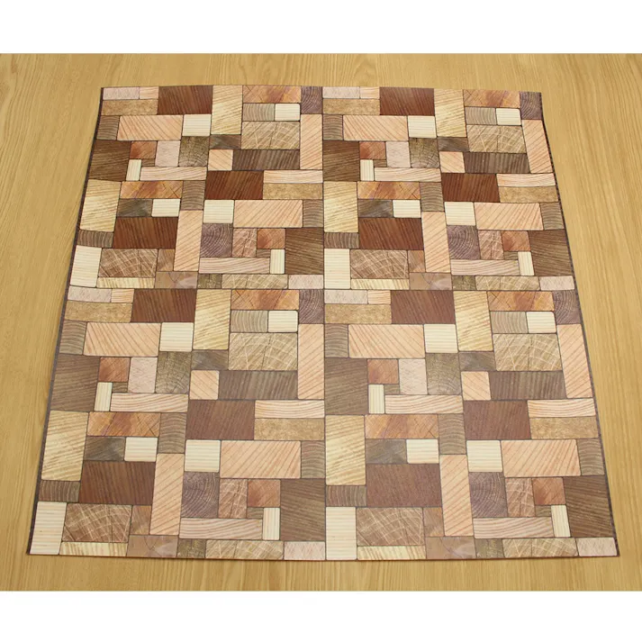 カモ井加工紙 mt CASA SHEET 壁用 木の断面 460mm 角3枚入