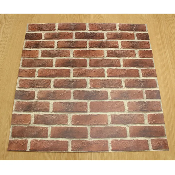 カモ井加工紙 mt CASA SHEET 壁用 レンガ 460mm 角3枚入