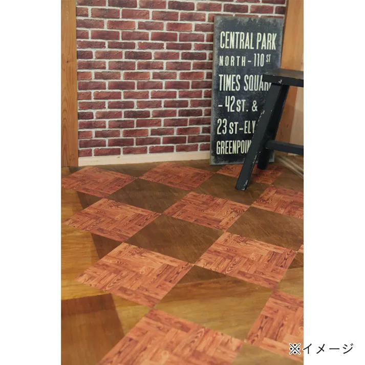 カモ井加工紙 mt CASA SHEET 壁用 レンガ 460mm 角3枚入