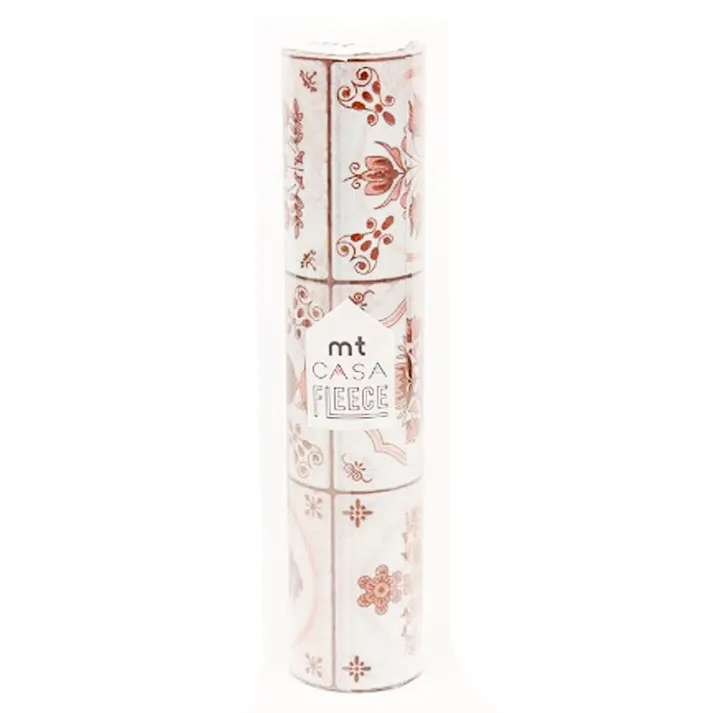 mt casa fleece ロール タイル・フラワー 幅230mm 長さ5m