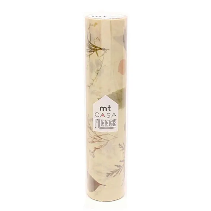 カモ井加工紙 mt CASA マスキングテープ FLEECE 押し花 MTCAF2310 230mm×5m